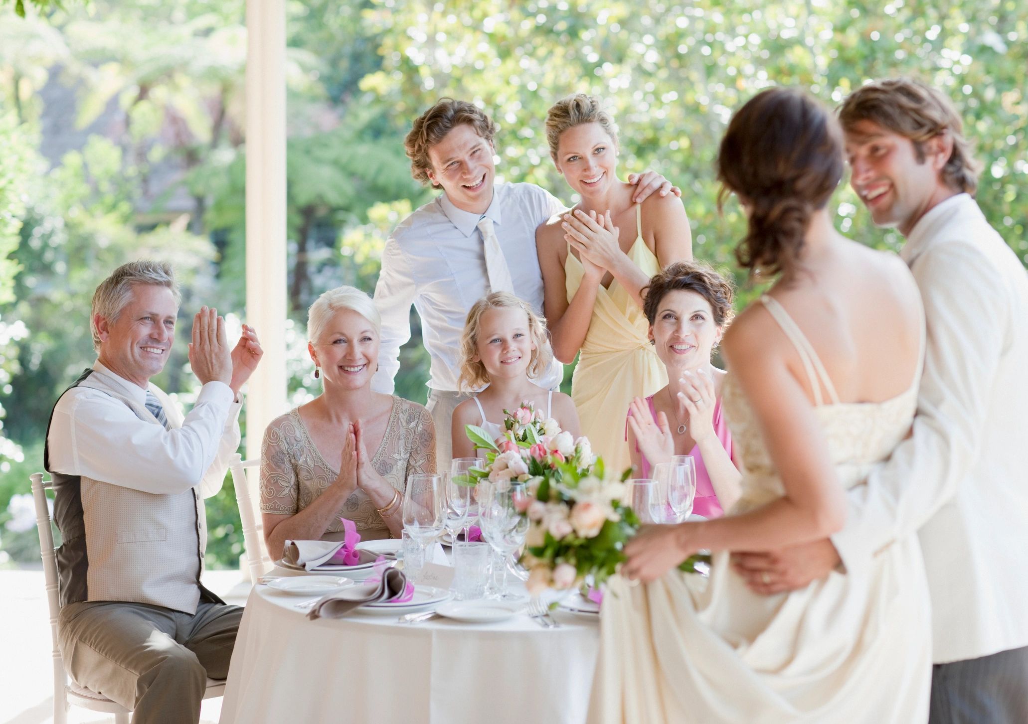 wedding celebration guests